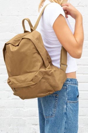 Batoh Brandy Melville BM Hnědé | CZ YJMLV-9432