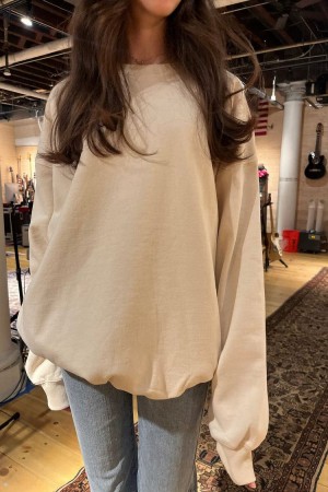 Mikina Brandy Melville Erica Béžový | CZ HGLOF-0915
