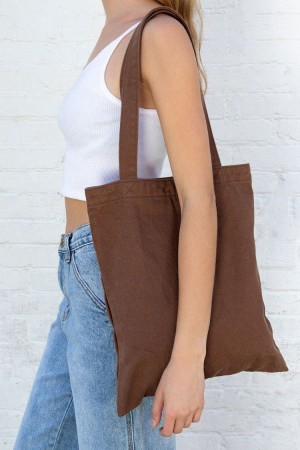 Přebalovací Tašky Brandy Melville BM Hnědé | CZ DPSLJ-8432