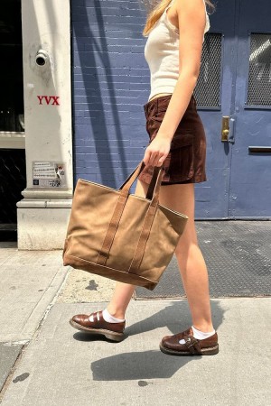 Přebalovací Tašky Brandy Melville BM Hnědé | CZ RQWJL-1436