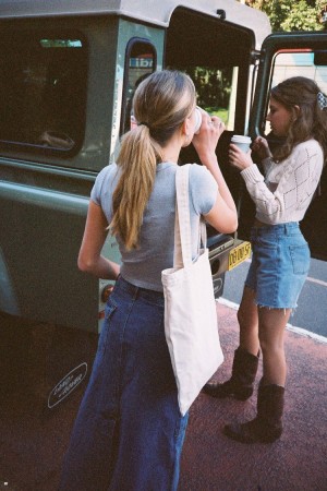 Přebalovací Tašky Brandy Melville BM Krém | CZ HJYWA-4980