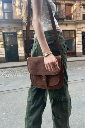 Peněženky Brandy Melville Přezkou Hnědé | CZ YMCVN-0264