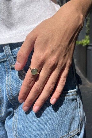 Prsteny Brandy Melville Jade Zlaté | CZ PVHED-6543