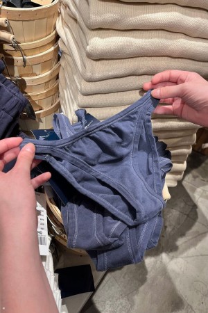Spodní Prádlo Brandy Melville Basic Tmavě Blankyt | CZ OWAYH-2473