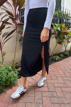 Sukně Brandy Melville Josie Černé | CZ GYZRF-1793