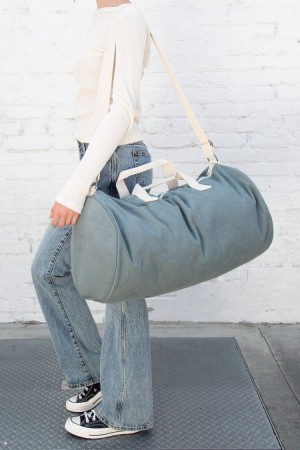 Tašky Brandy Melville Duffle Tyrkysové | CZ LTZPR-5418