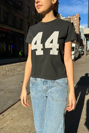 Tričko Brandy Melville Chloe 44 Černé | CZ PMEHT-5243